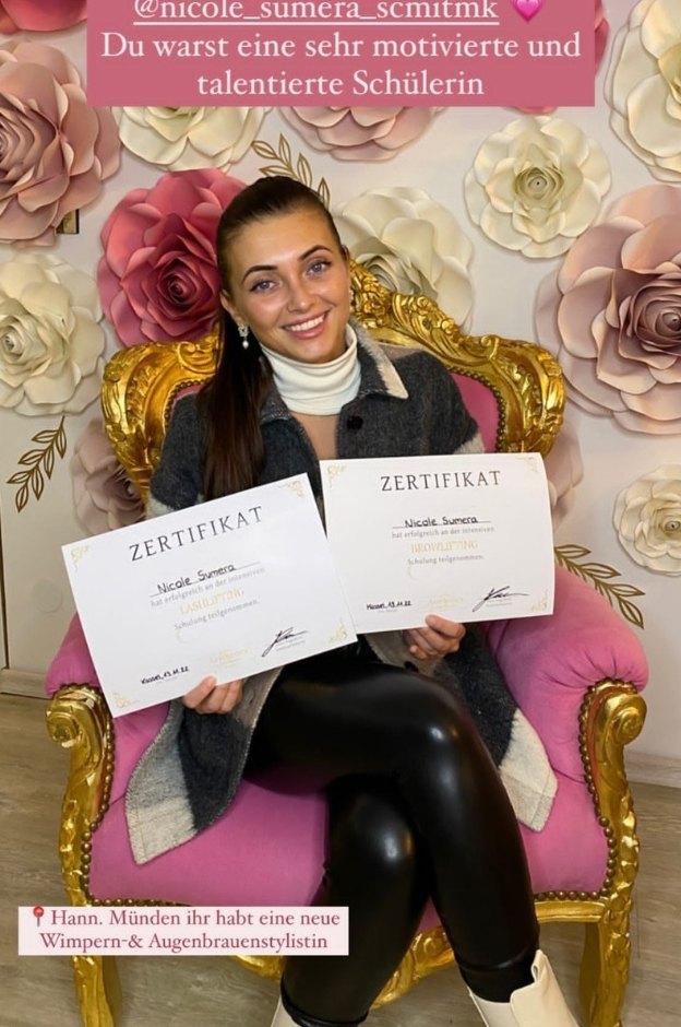 Doppelte Zertifizierung — Lash & Brow Lifting